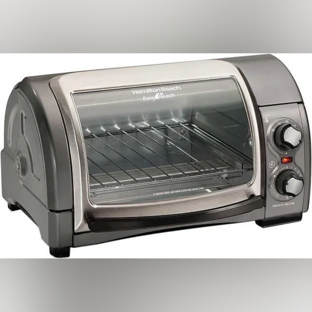 NWOT Hamilton Beach Easy Reach Convection Toaster Oven